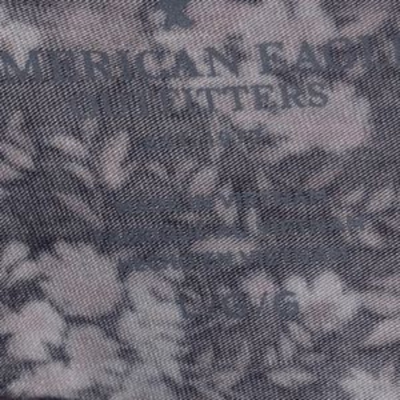 Black and pink floral American Eagle Body Suit - Picture 5 of 5